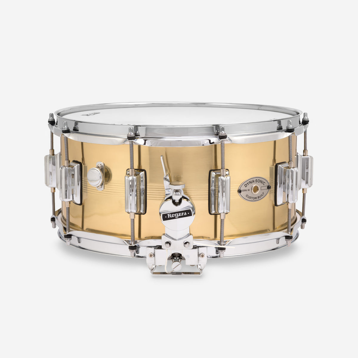 Rogers Dyna-Sonic 14" x 6.5" Brass Snare Drum
