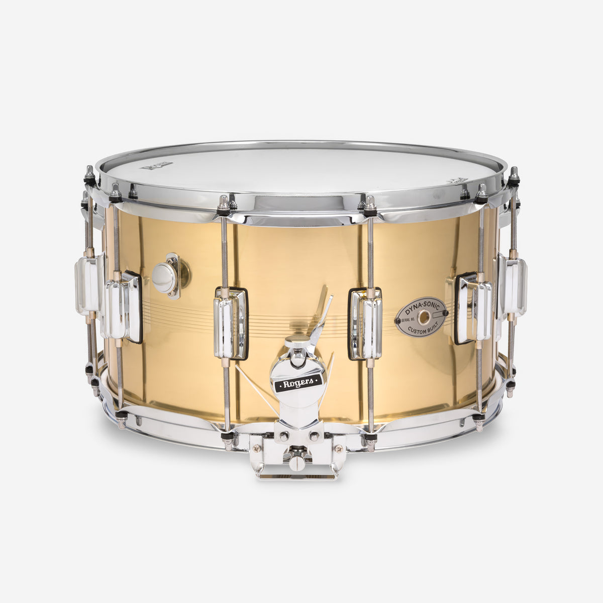 Rogers Dyna-Sonic 14" x 8" Brass Snare Drum