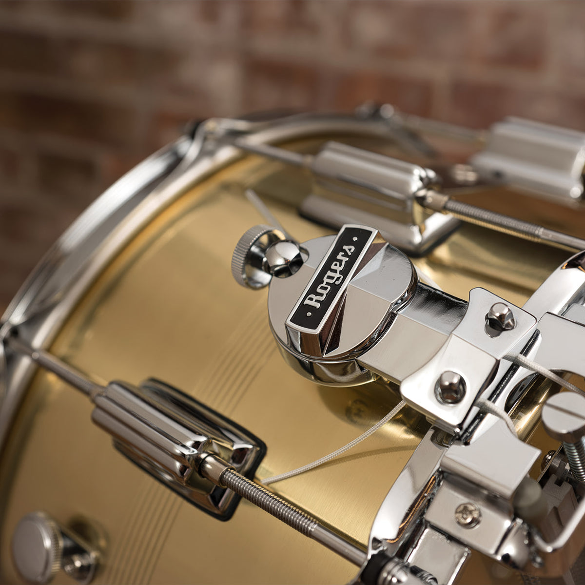 Rogers Dyna-Sonic 14" x 8" Brass Snare Drum
