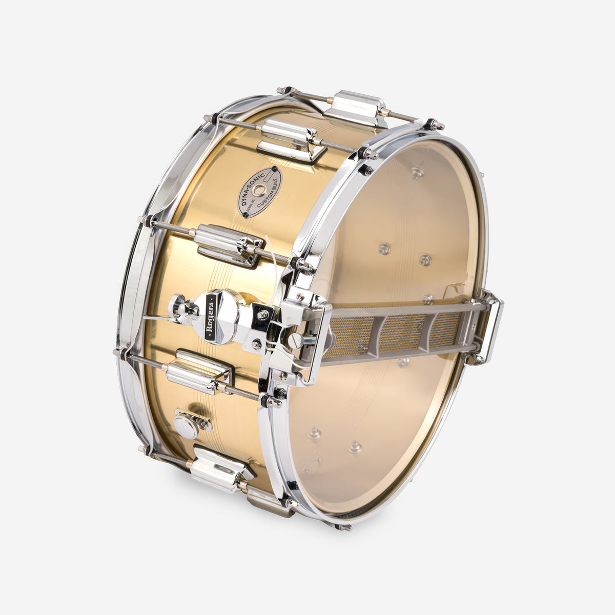 Rogers Dyna-Sonic 14" x 6.5" Brass Snare Drum