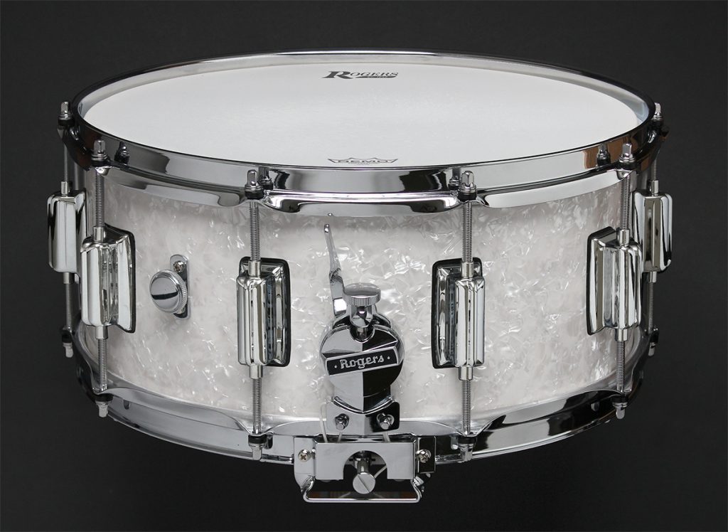 Rogers Drums USA Model No. 37WMP Beavertail Snare Drum