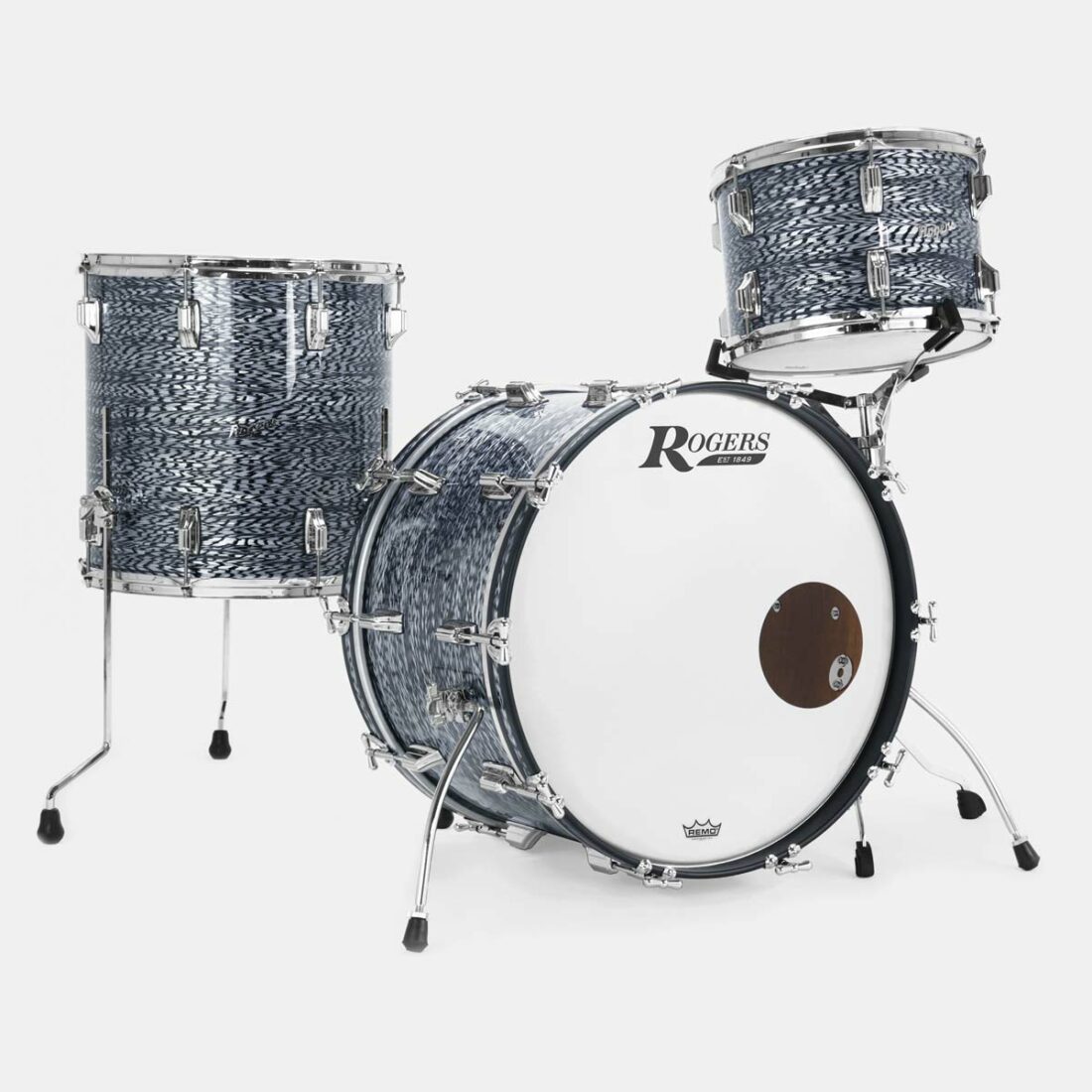 Rogers Drums USA CLEVELAND SKY BLUE ONYX