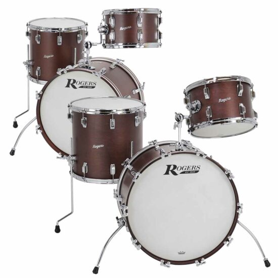 Rogers Drums USA CLEVELAND DARK MAHOGANY