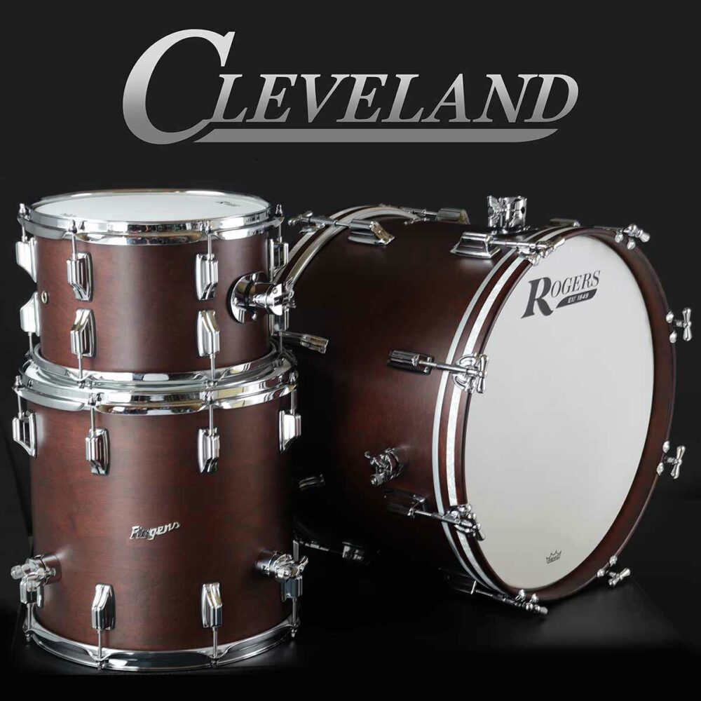 Rogers Drums USA CLEVELAND DARK MAHOGANY