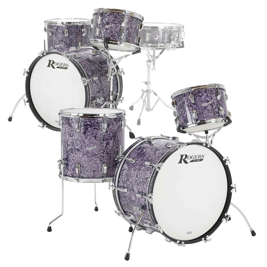 Rogers Drums USA CLEVELAND PURPLE DIAMOND PEARL
